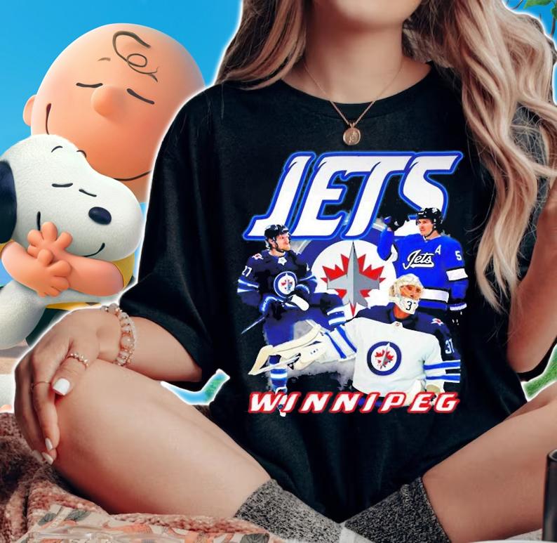 Winnipeg Jets Player Mash Vintage NHL T-Shirt woman shirt