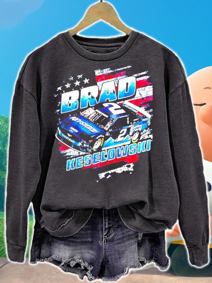 Brad keselowski team penske keystone light graphic shirt sweatshirt
