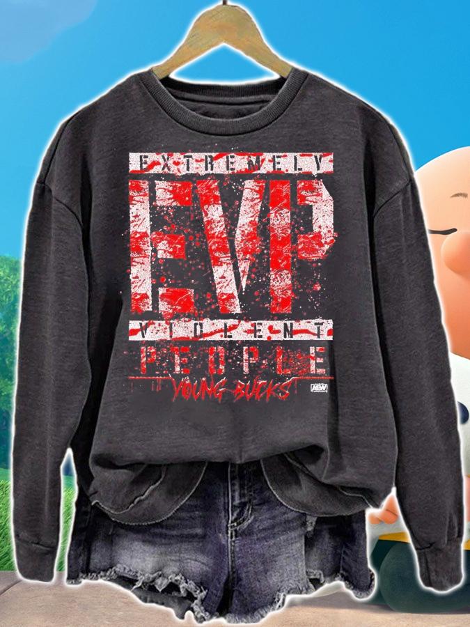 Extremely EVP violent people young bucks shirt