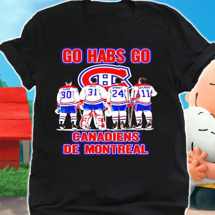 Go Habs Go Canadiens De Montreal t-shirt shirt