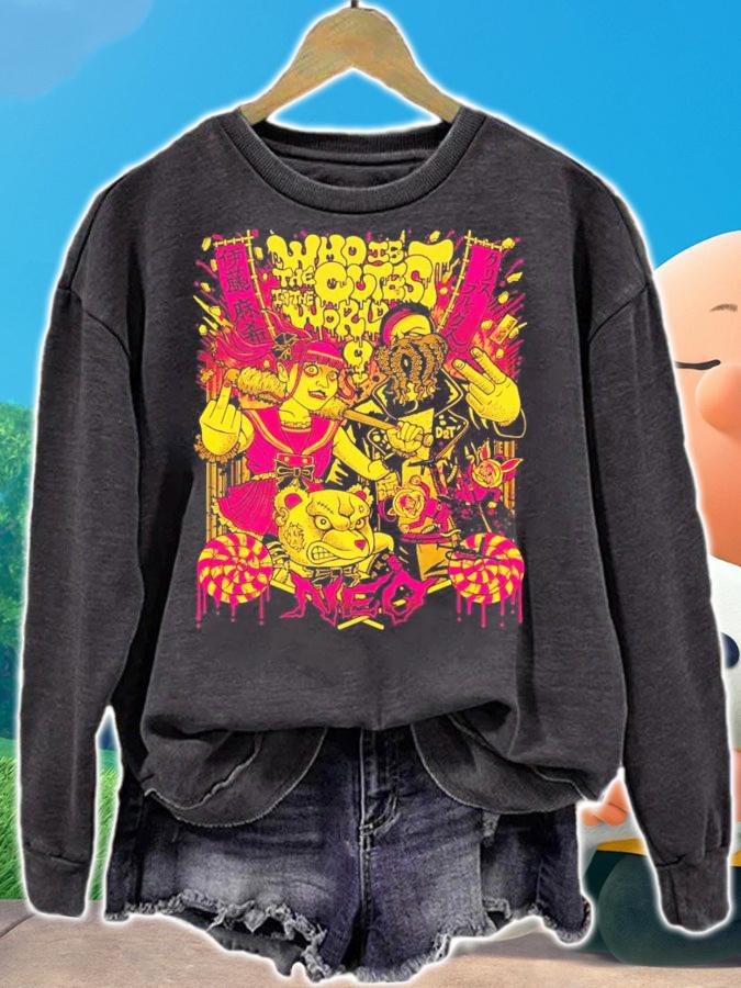 Maki Itoh Neo Itoh Respect Army Illustrated shirt sweatshirt
