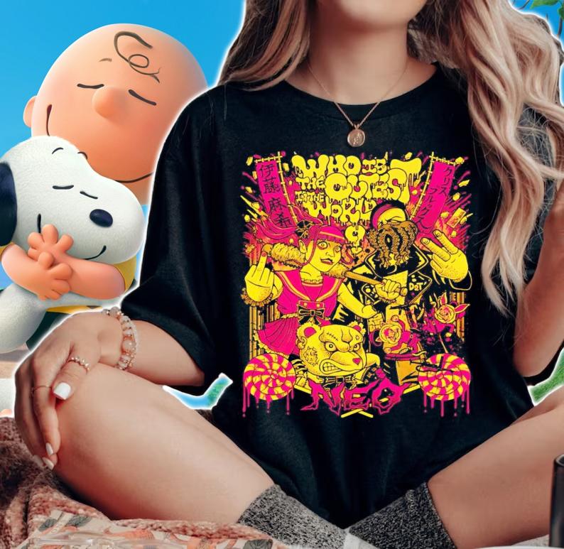 Maki Itoh Neo Itoh Respect Army Illustrated shirt woman shirt