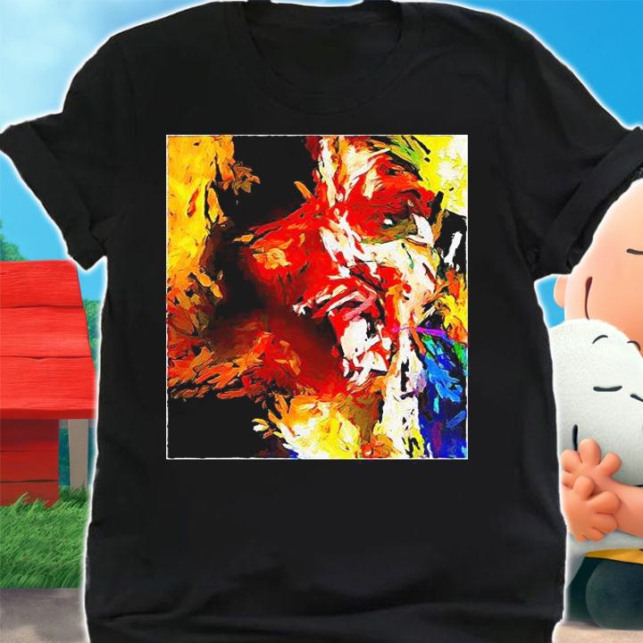Totem Red Man and the Bird with the White Beak shirt shirt