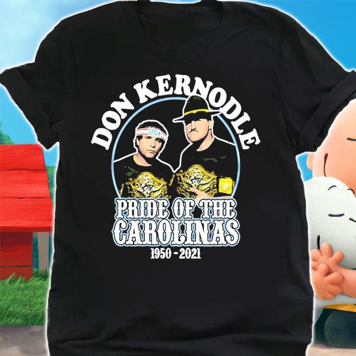Don Kernodle Pride of the Carolinas 1950-2021 shirt