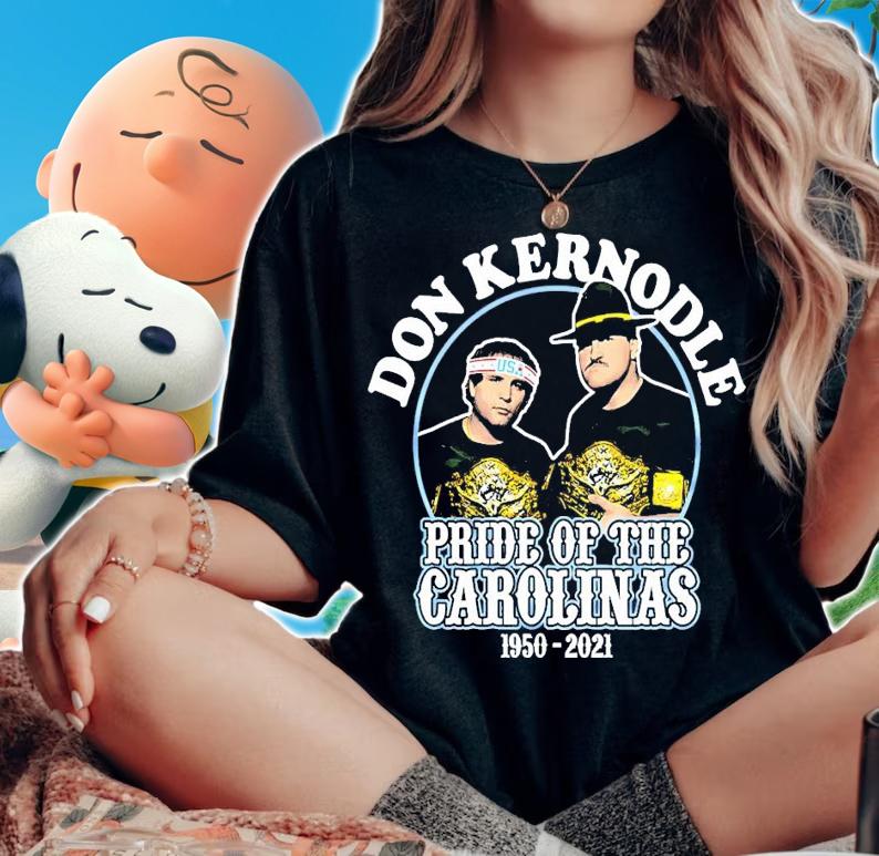 Don Kernodle Pride of the Carolinas 1950-2021 shirt