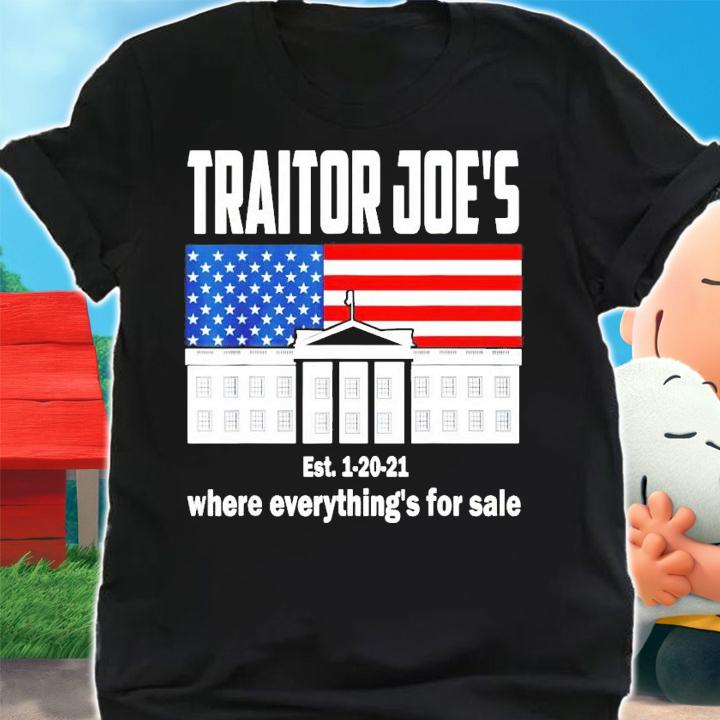 Traitor Joe's where everything's for sale t-shirt t-shirt