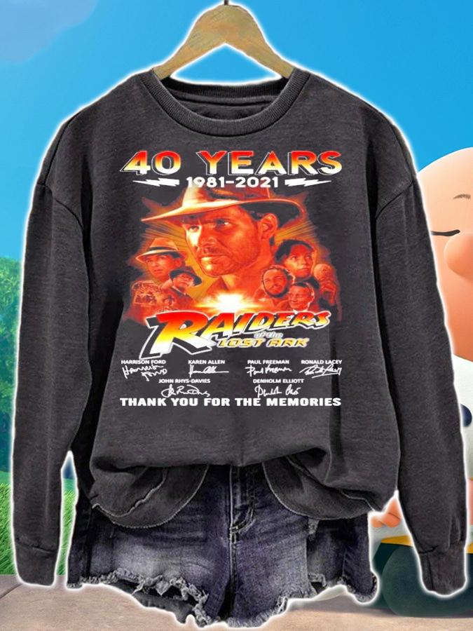 40 years 1981-2021 Raiders of the Lost Ark signature shirt