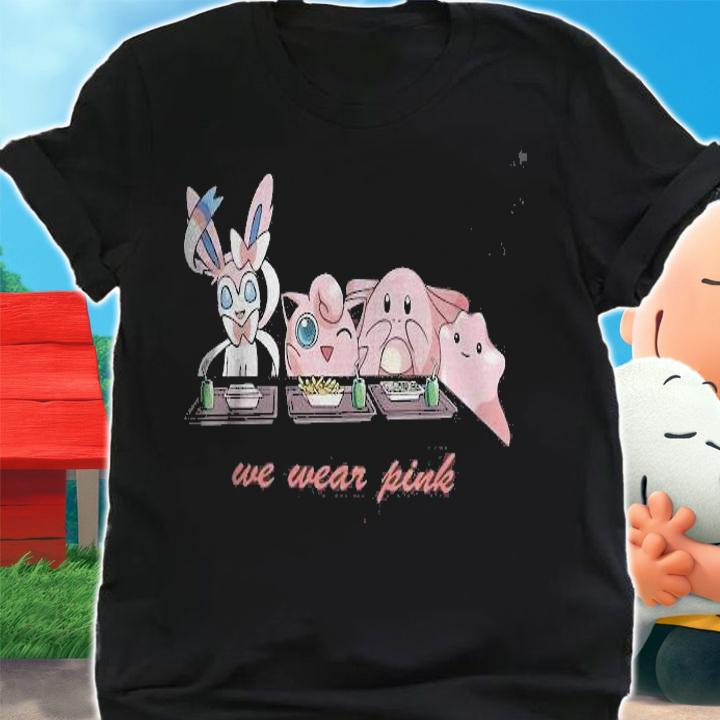 Pink Cute Pokemon Wear Pink t-shirt shirt