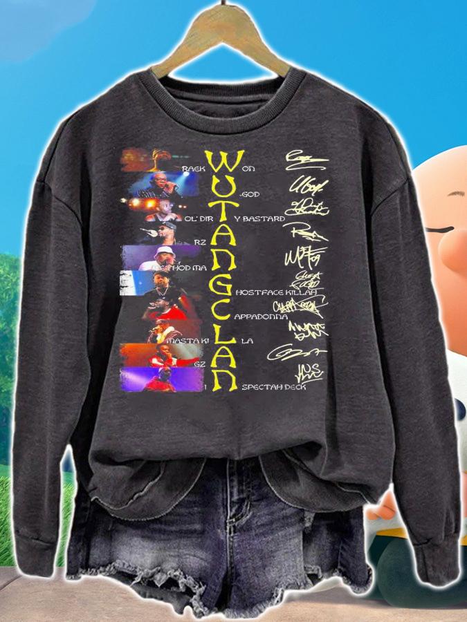 Wutang Clan Raekwon Ugod Oldirty Bastard Signatures Shirt sweatshirt