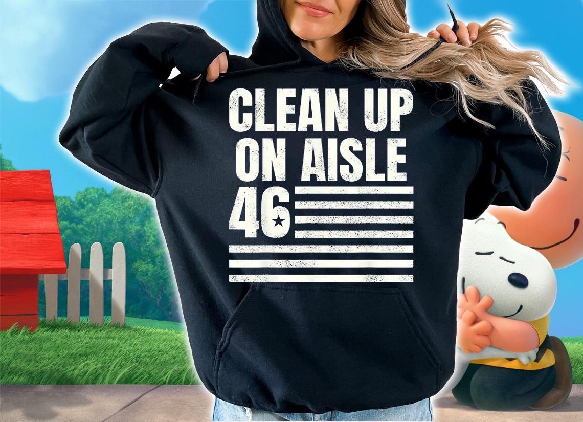 Anti Biden Clean Up On Aisle 46 Impeach Biden shirt hoodie