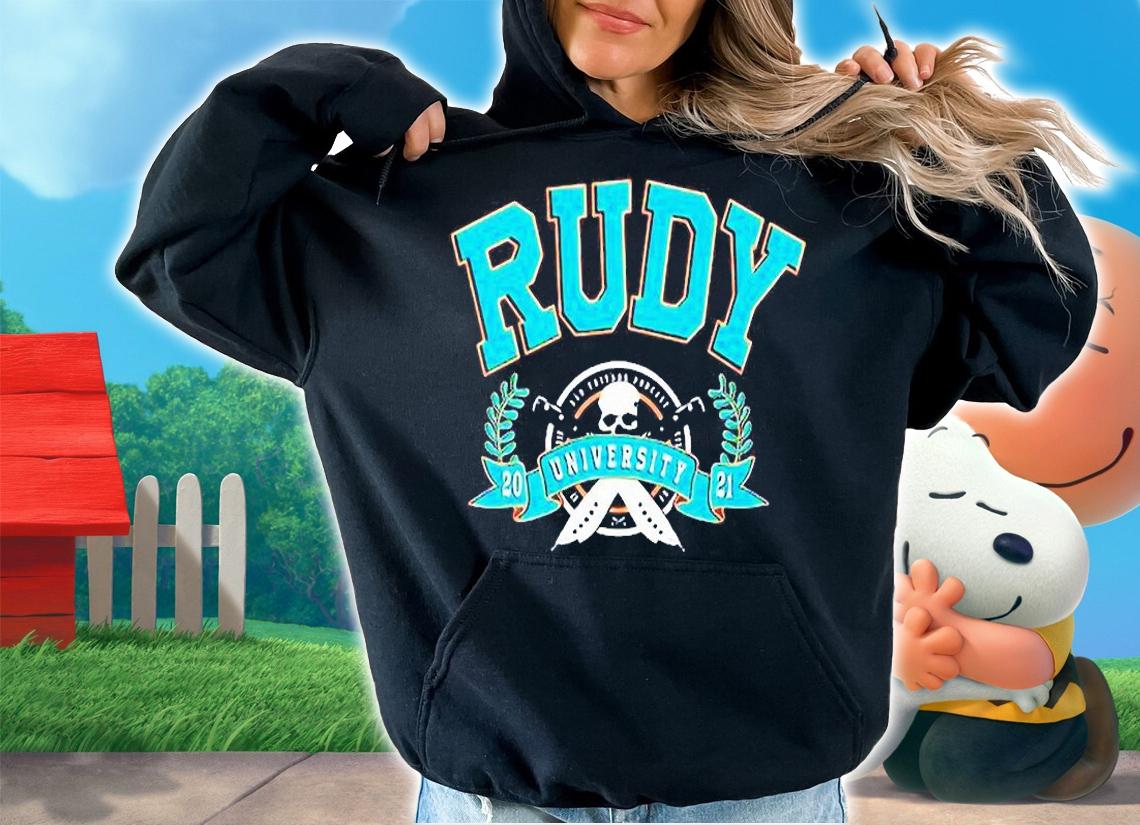 Bad Friends Rudy University Burgundy T-shirt hoodie