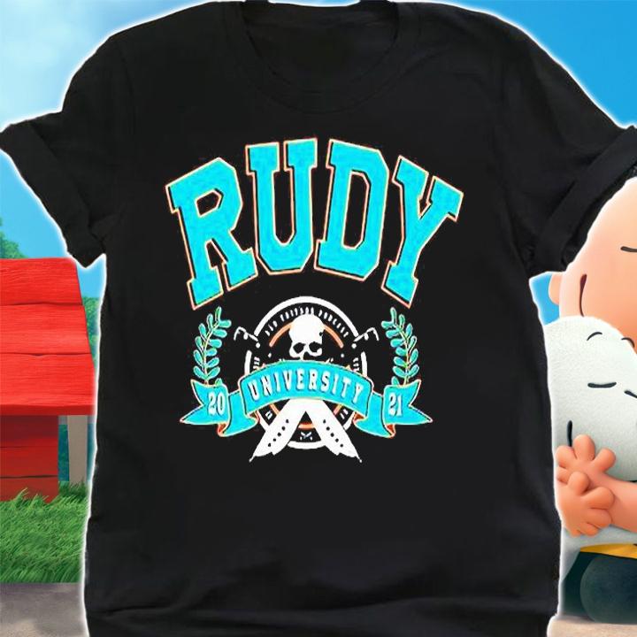 Bad Friends Rudy University Burgundy T-shirt shirt