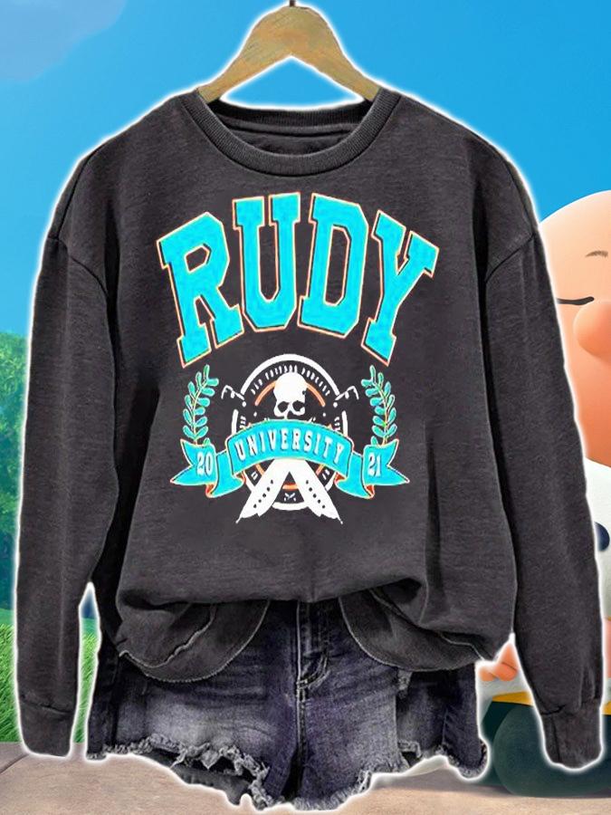 Bad Friends Rudy University Burgundy T-shirt sweatshirt