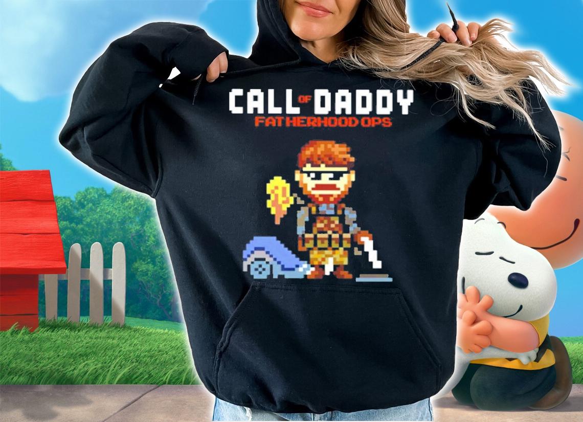 Call of daddy fatherhood ops Father's Day shirt hoodie
