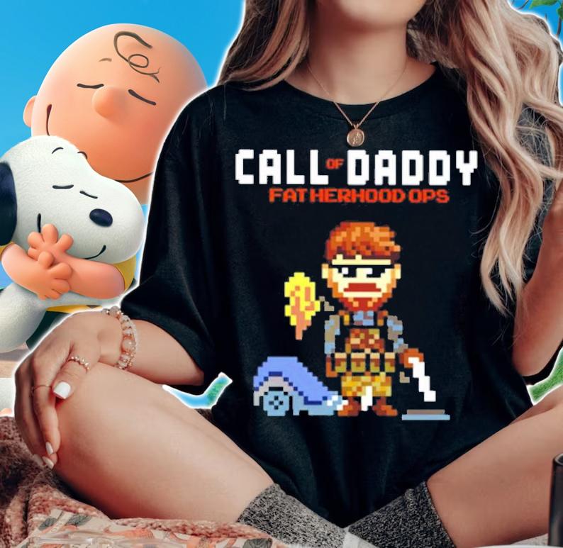 Call of daddy fatherhood ops Father's Day shirt woman shirt