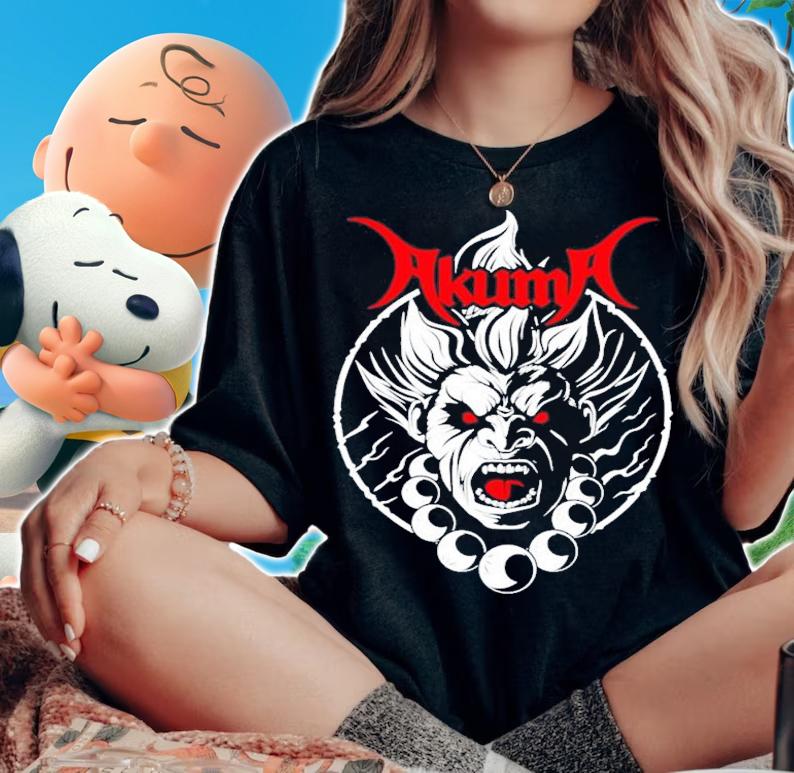 Devil Fighter Akuma shirt