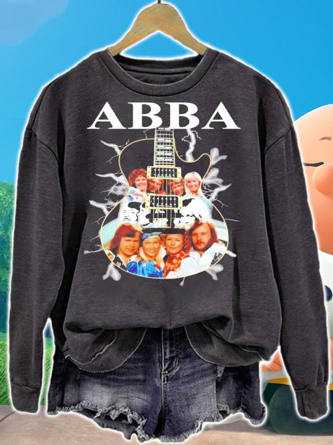 Guitar ABBA band members shirt sweatshirt