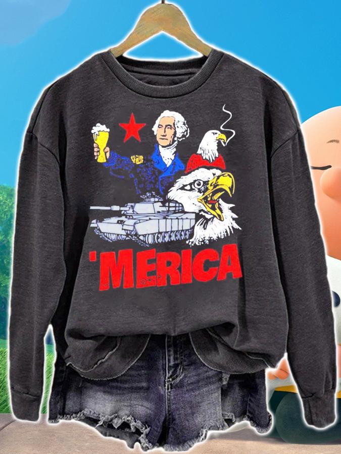 'Merica Eagle American shirt sweatshirt