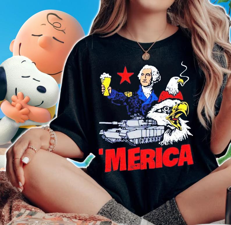'Merica Eagle American shirt woman shirt