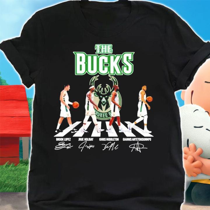 Official The Milwaukee Bucks Abbey Road shirt shirt
