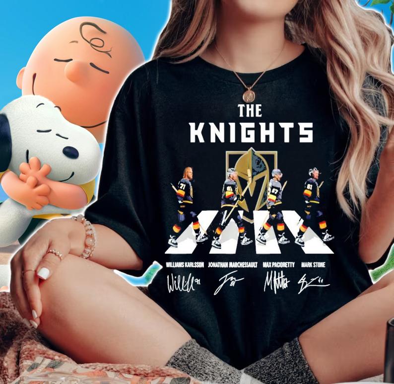 The Vegas Golden Knights Abbey Road signatures shirt