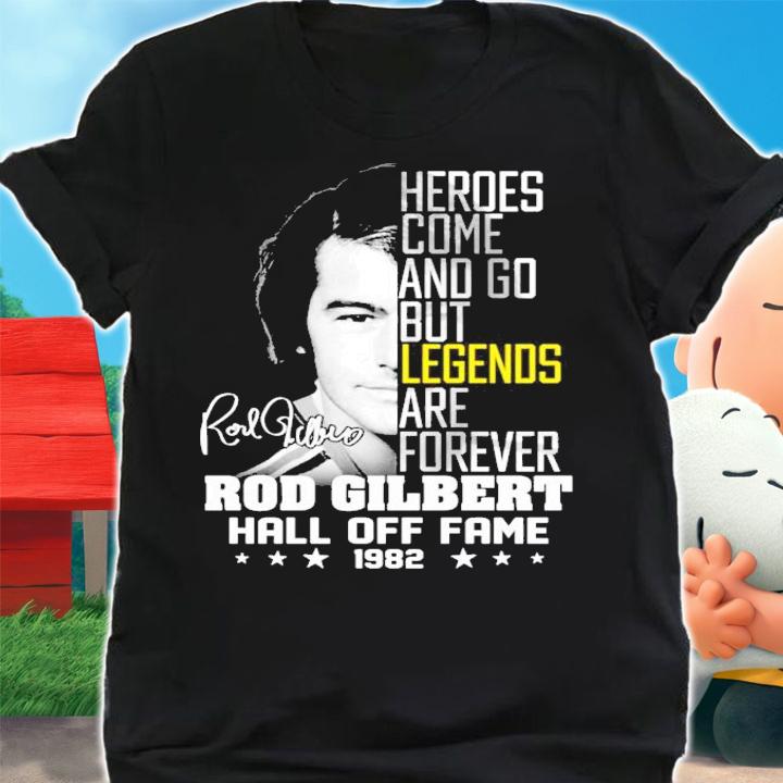 Rod Gilbert hall off fame 1982 signature shirt shirt