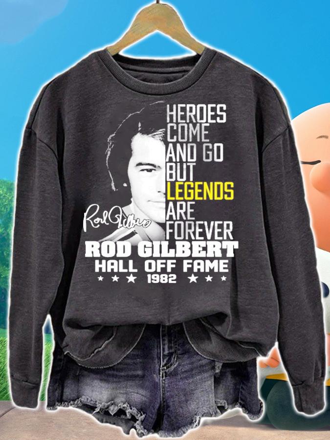 Rod Gilbert hall off fame 1982 signature shirt sweatshirt