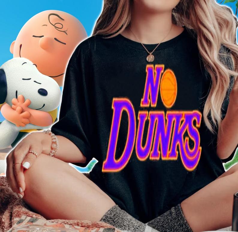 No dunks Los Angeles Lakers shirt