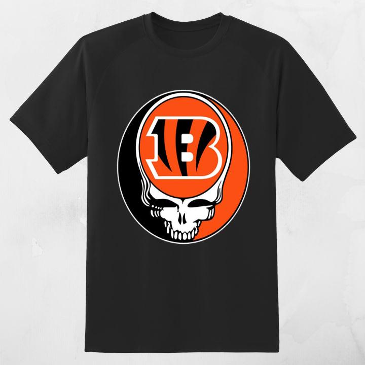 Cincinnati Bengals x Grateful Dead Steal Your Face Shirt