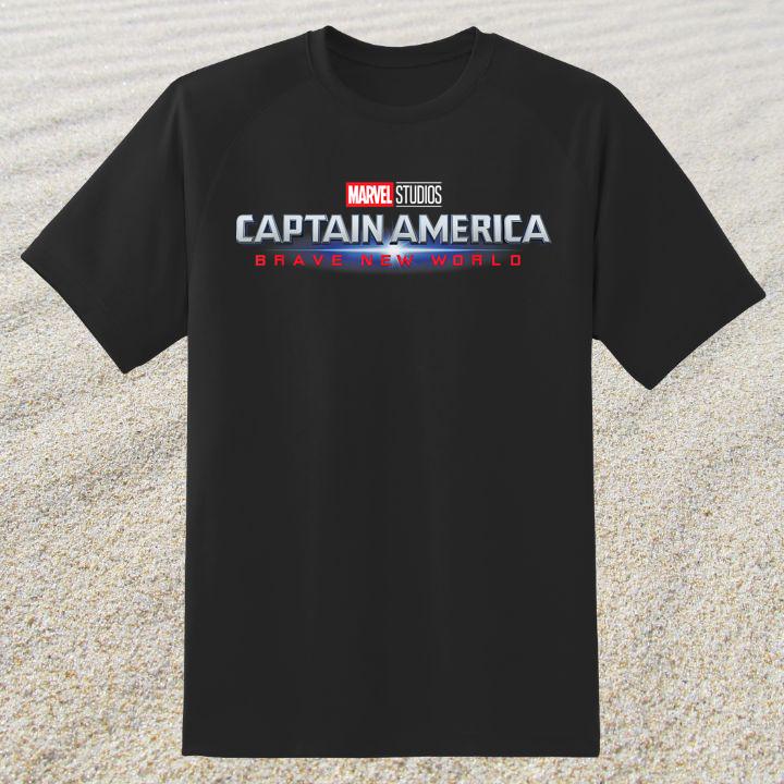 Marvel Studios Captain America Brave New World Movie Logo Shirt