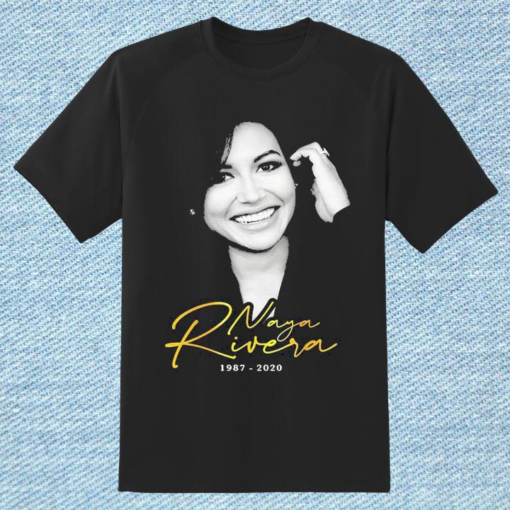 Glee Naya Rivera 1987-2020 Thank You For The Memories T-Shirt