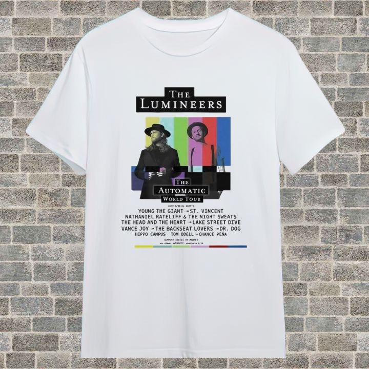The Lumineers - The Automatic World Tour 2025 T-Shirt