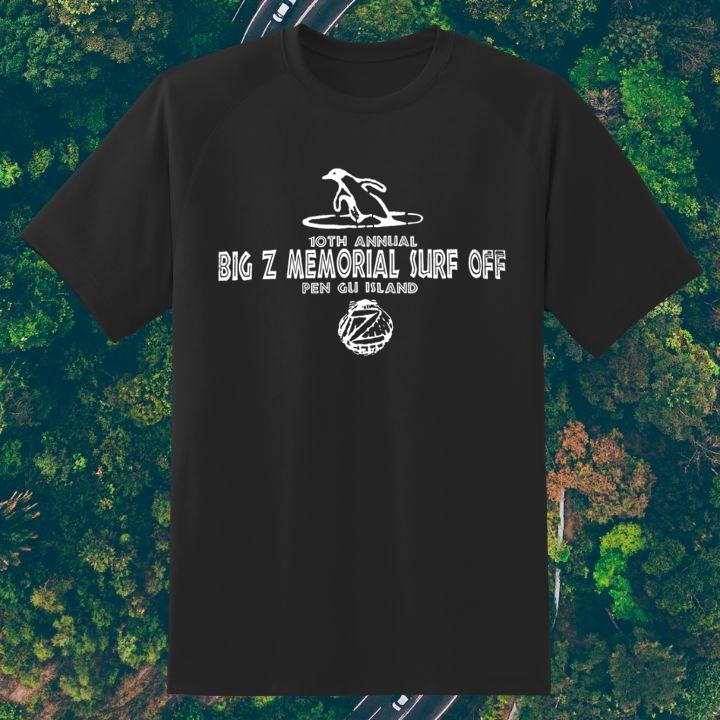 Big Z Surf Off Shirt: 10th Annual Memorial Tee - Limited Edition!