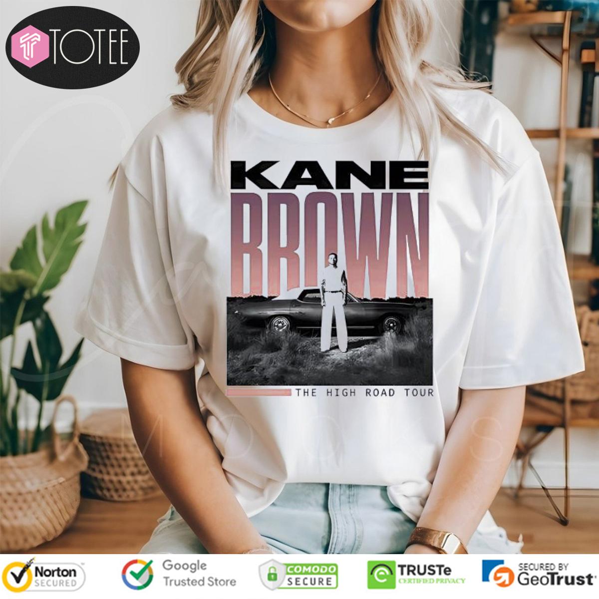 Kane Brown The High Road Tour 2024 Official Concert T-Shirt