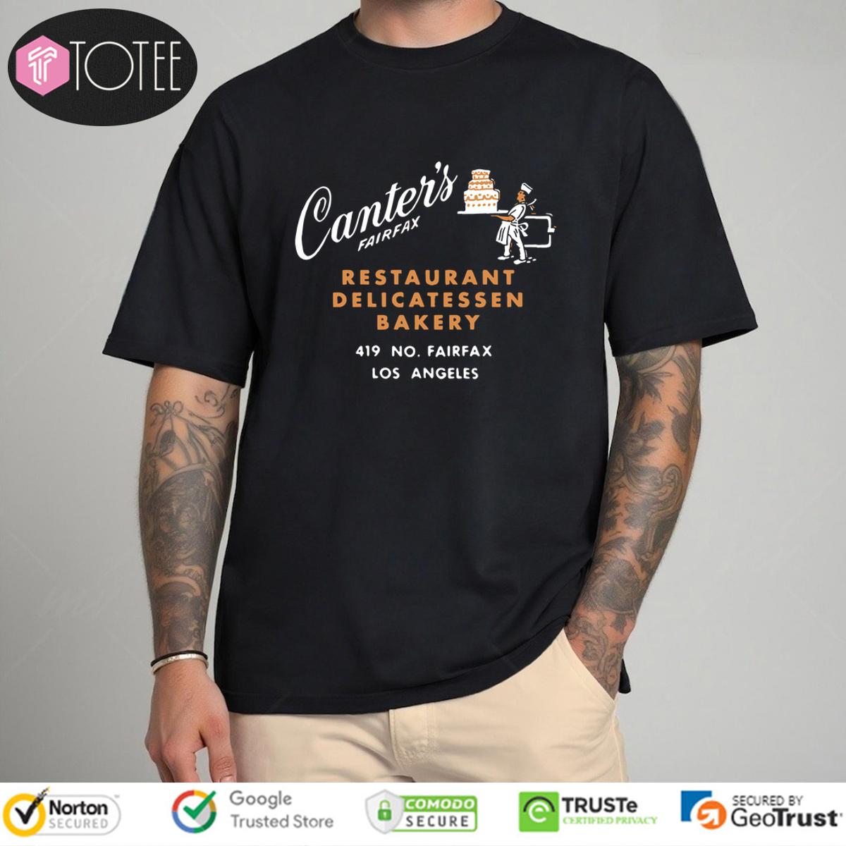 Canters Fairfax Restaurant Delicatessen Bakery Shirt