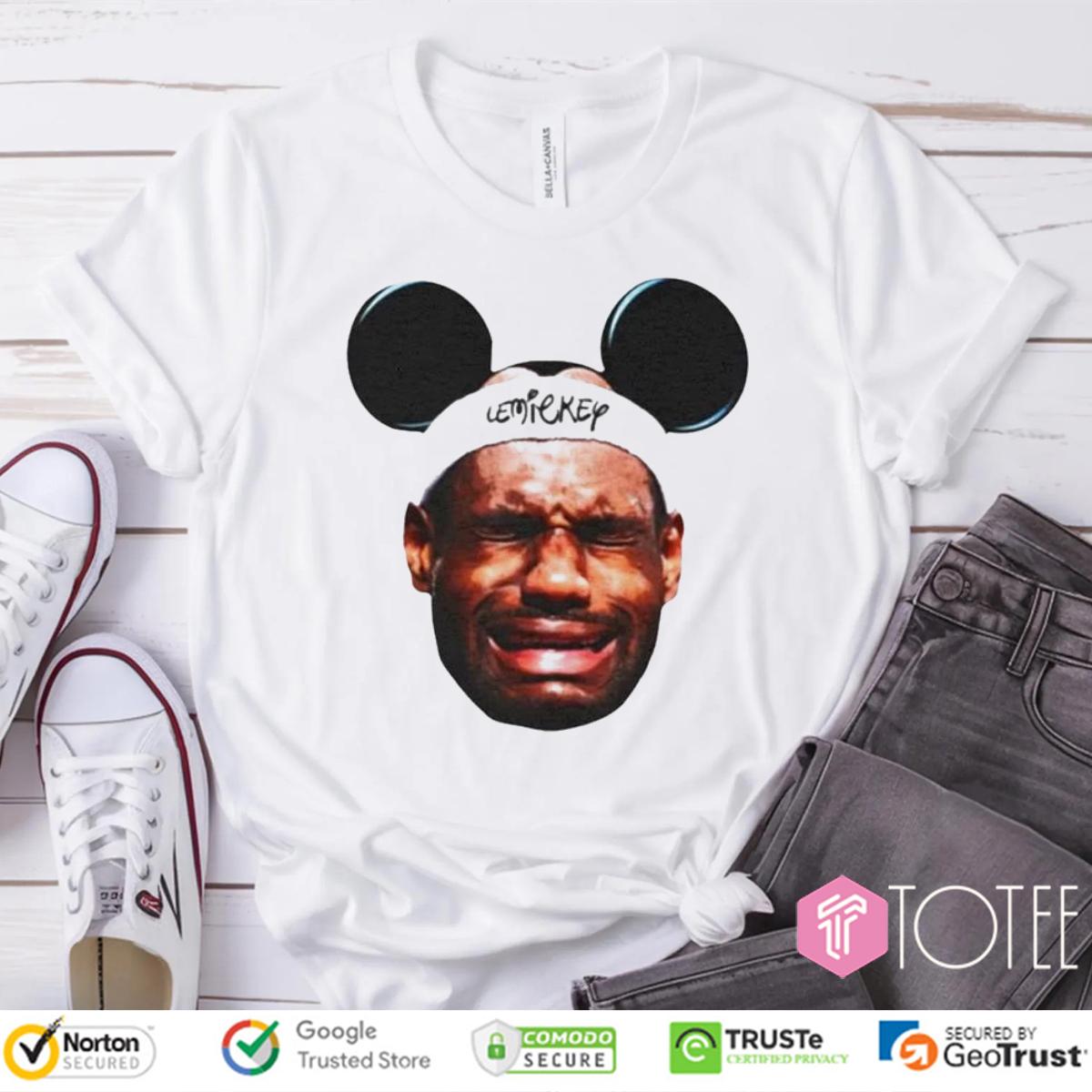 Lemickey LeBron James Parody Mickey Mouse T-Shirt