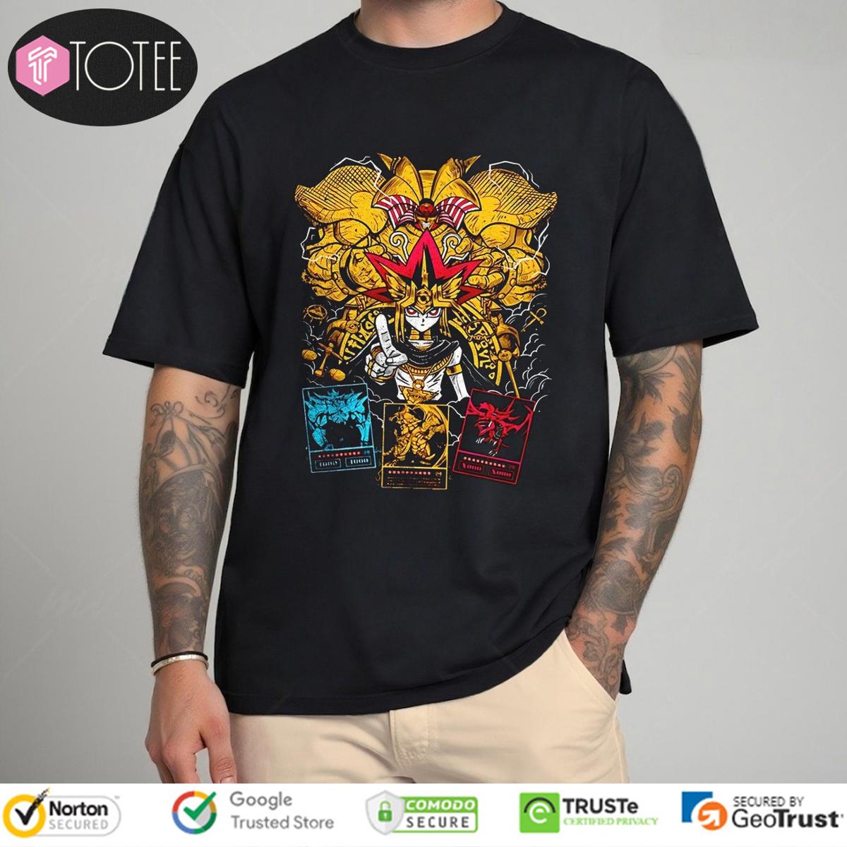 Yugioh Exodia The Egyptian God Cards T-Shirt