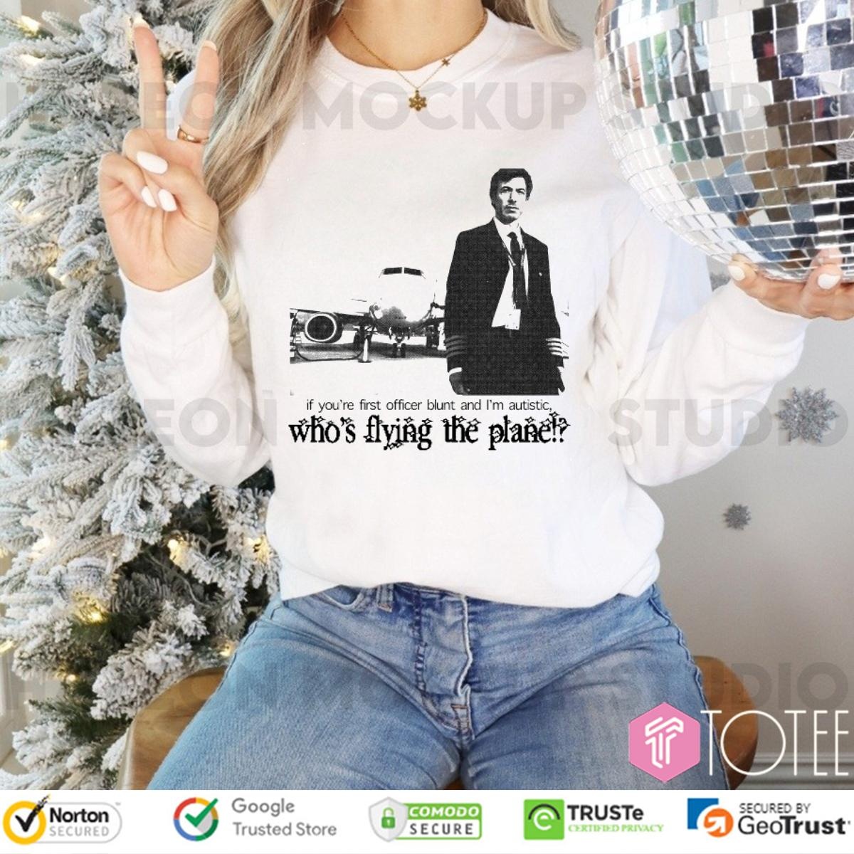 Nathan Fielder Whos Flying The Plane Long Sleeve