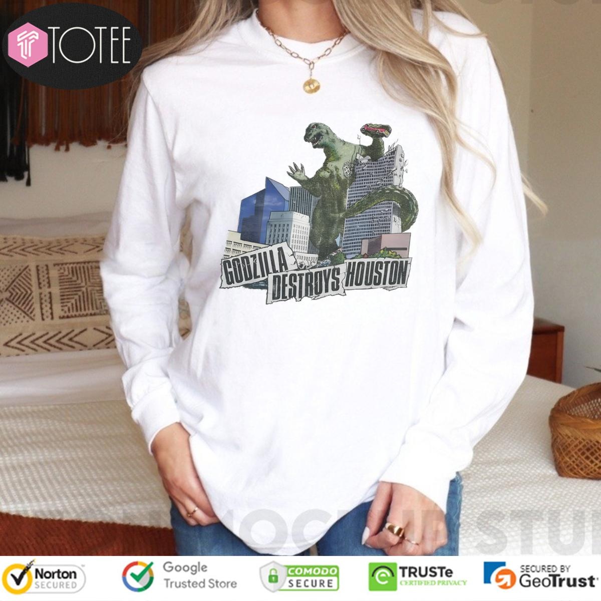 Godzilla Destroys Houston: Ultimate Vintage Tee Results!