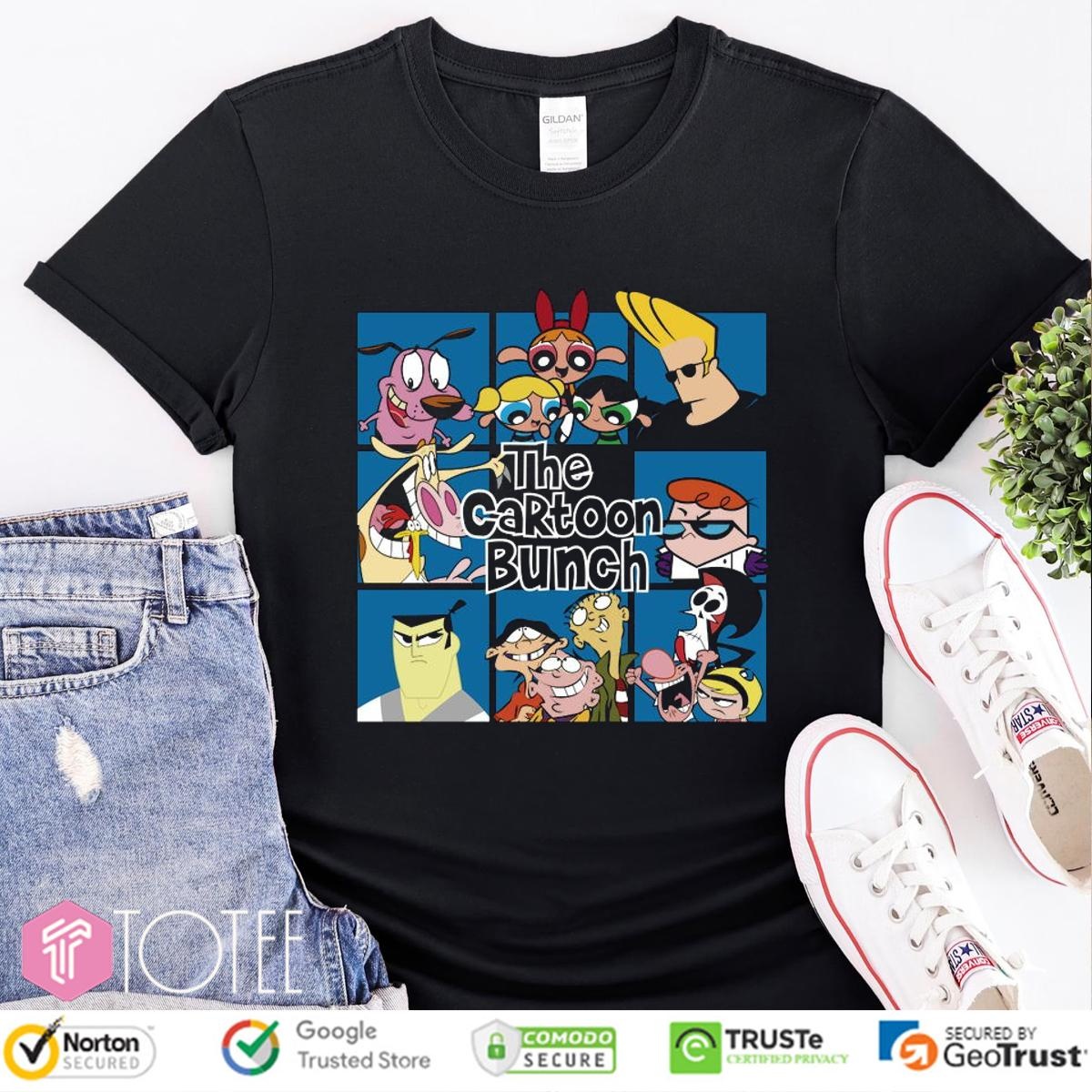 The Cartoon Bunch Tv Shows Characters T-shirt
