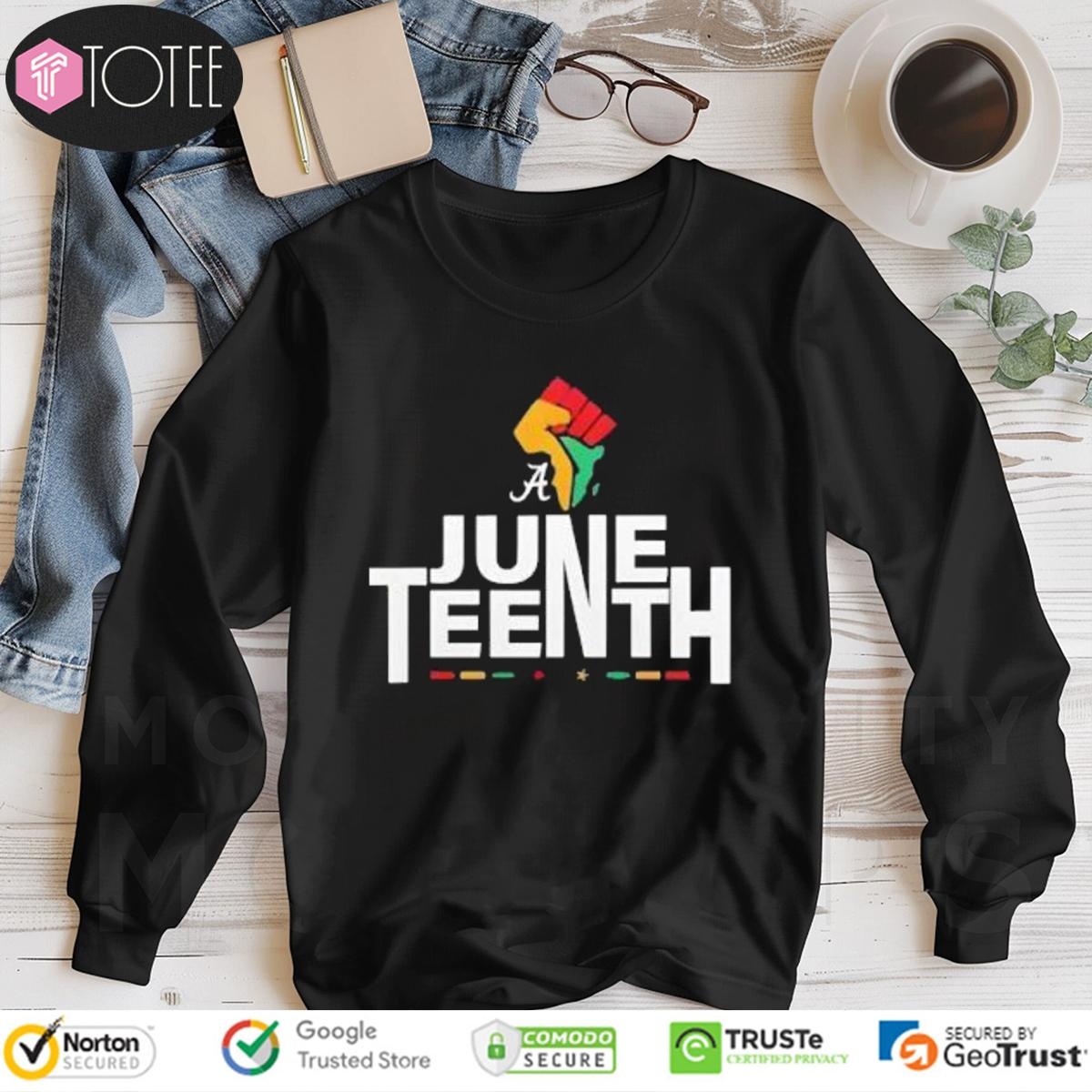 Alabama Crimson Tide Juneteenth Celebrate Freedom Long Sleeve