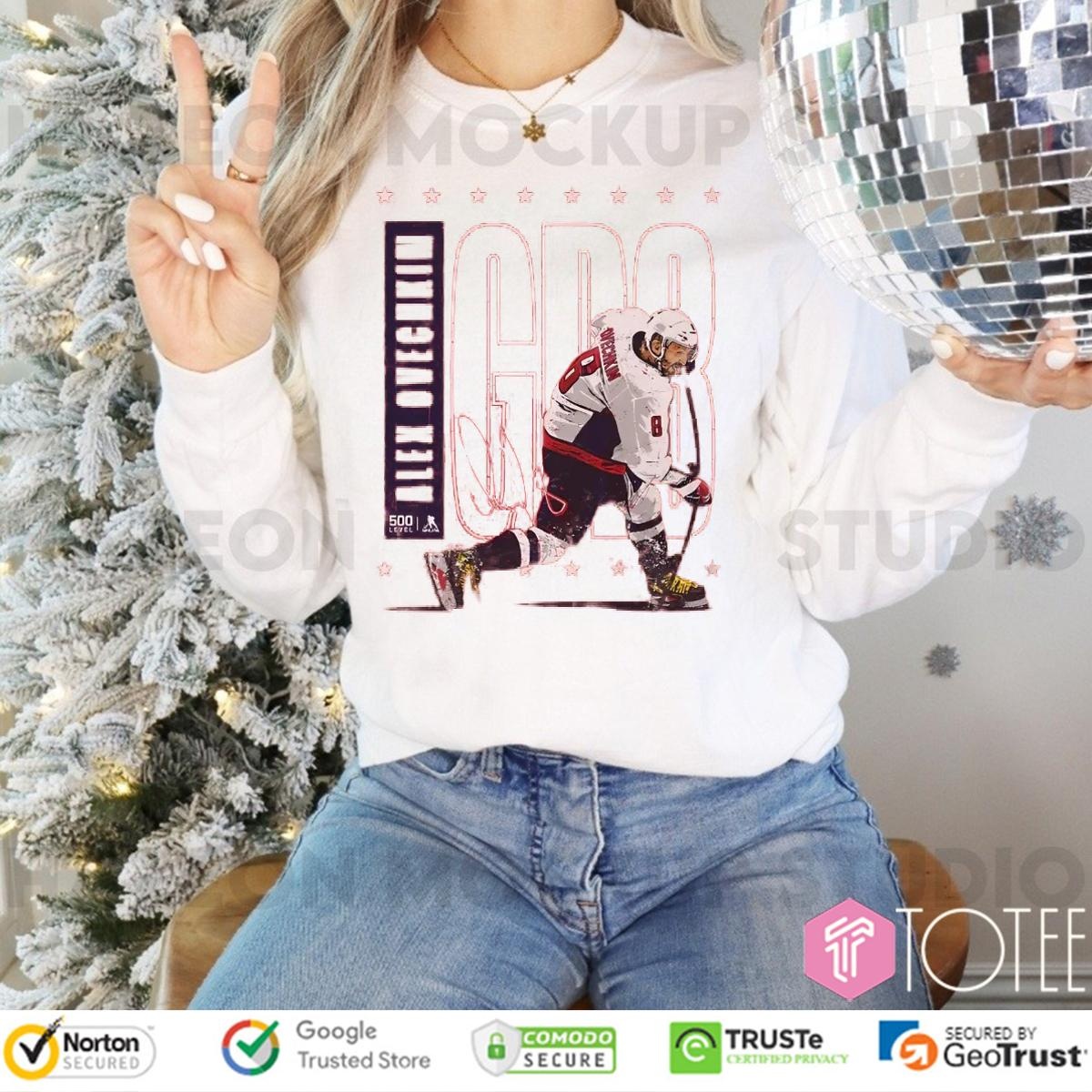 Alex Ovechkin Washington Hockey Gr8 Signature Long Sleeve