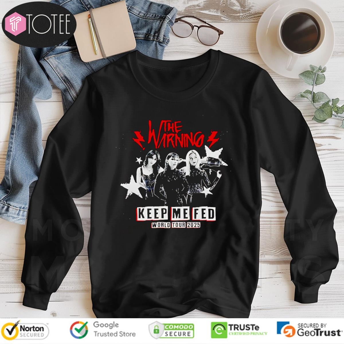 The Warning Keep Me Fed World Tour 2025 Long Sleeve