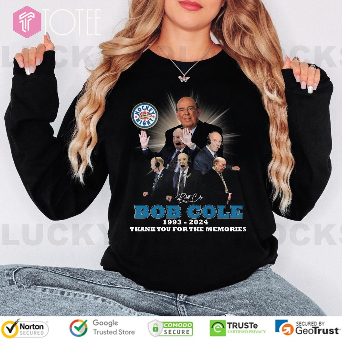 Hockey Night In Canada Bob Cole 1993-2024 Signature Long Sleeve