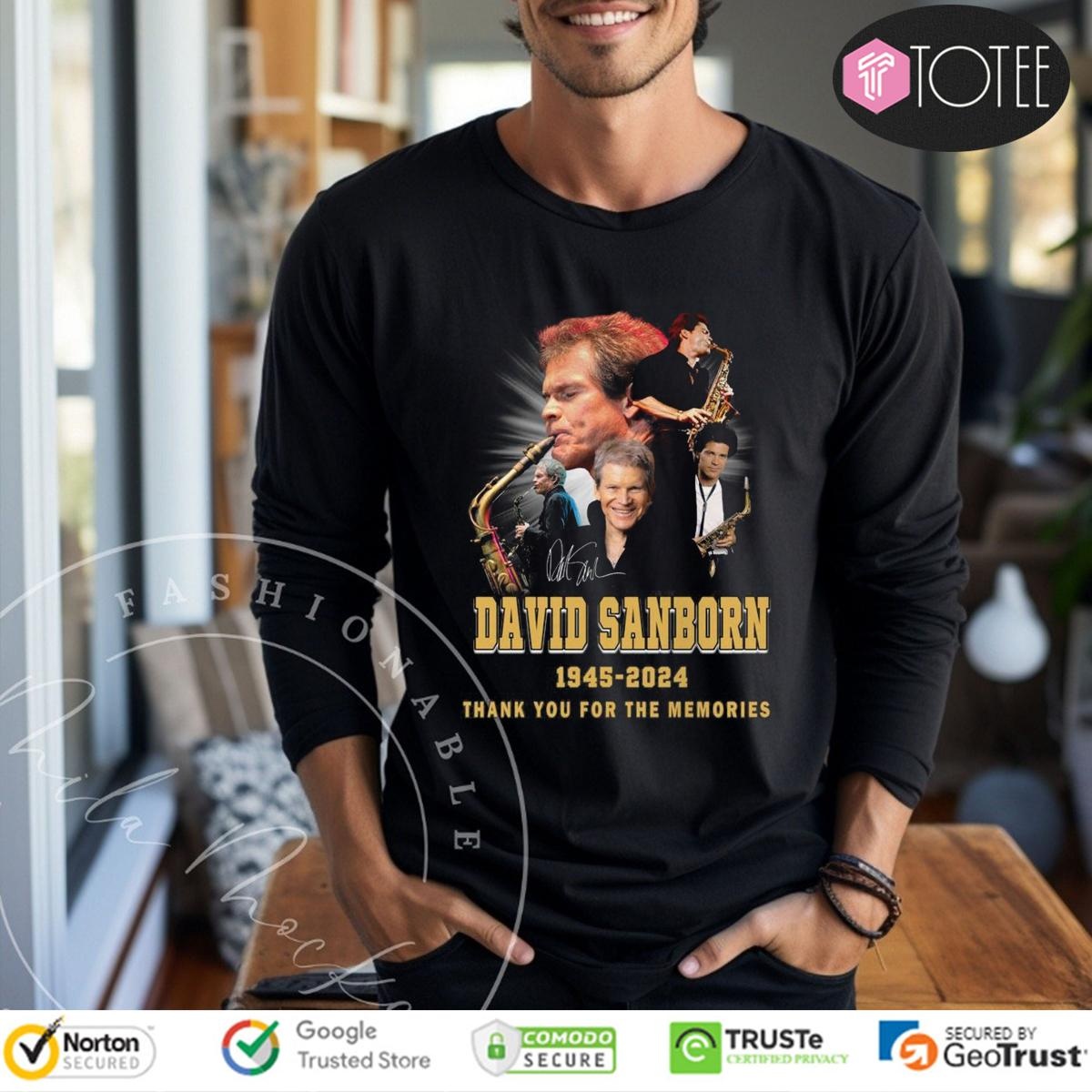 David Sanborn 1945-2024 Signature Long Sleeve