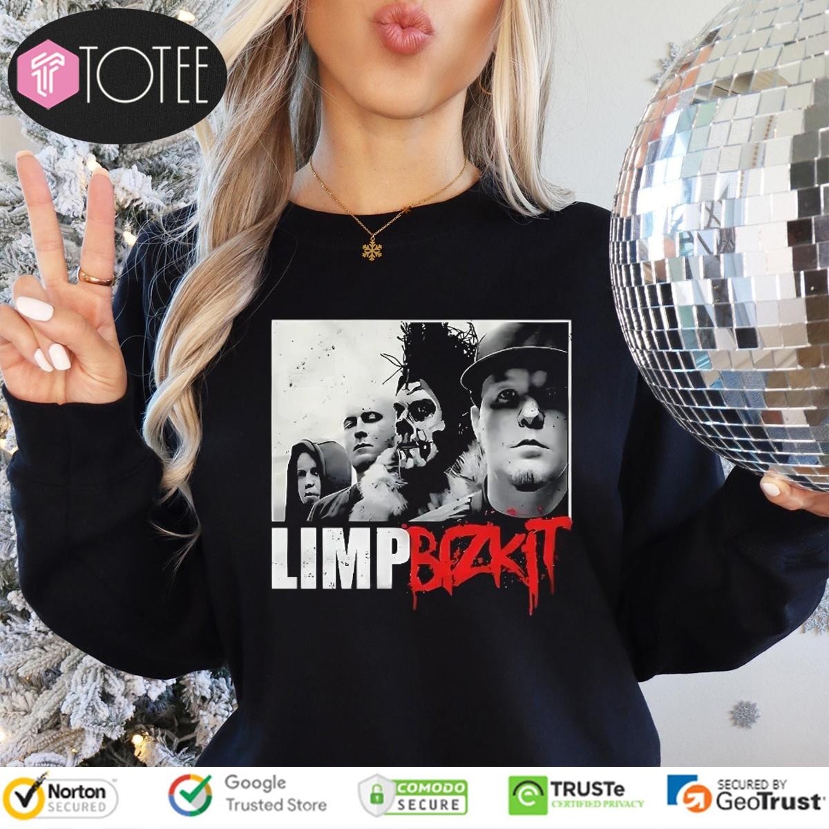 Limp Bizkit Grunge Portrait Band Members Metal Long Sleeve