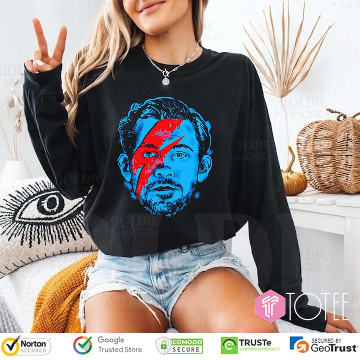 Oklahoma City Thunder Chet Holmgren Ver David Bowie Long Sleeve