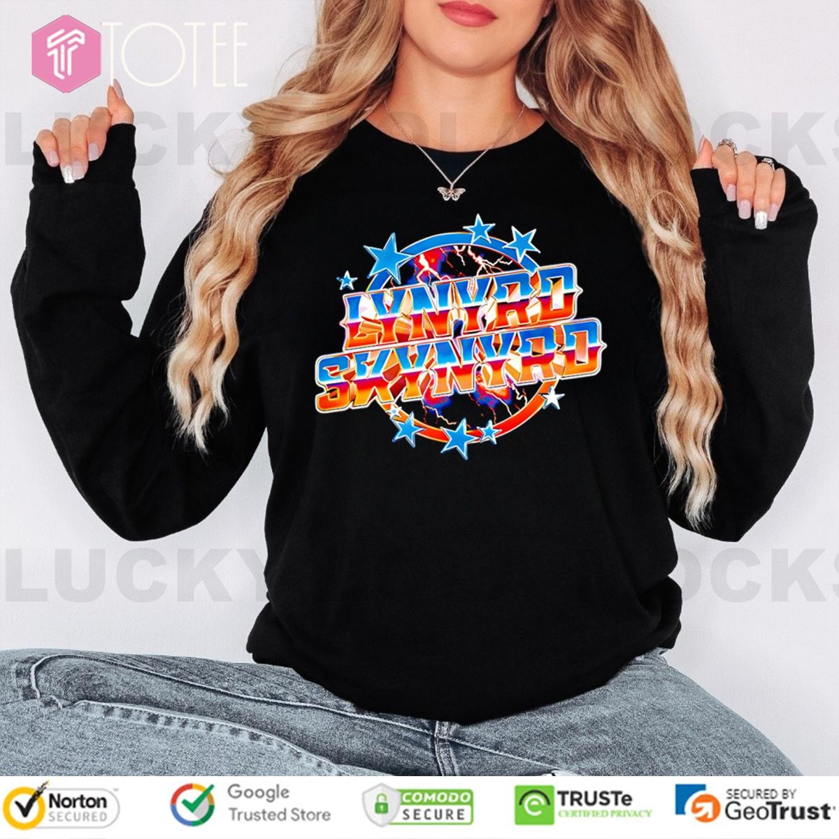 Lynyrd Skynyrd Stars Logo Long Sleeve