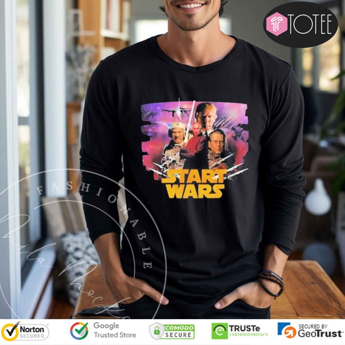 Start Wars Trump And Putin Parody Star Wars Long Sleeve