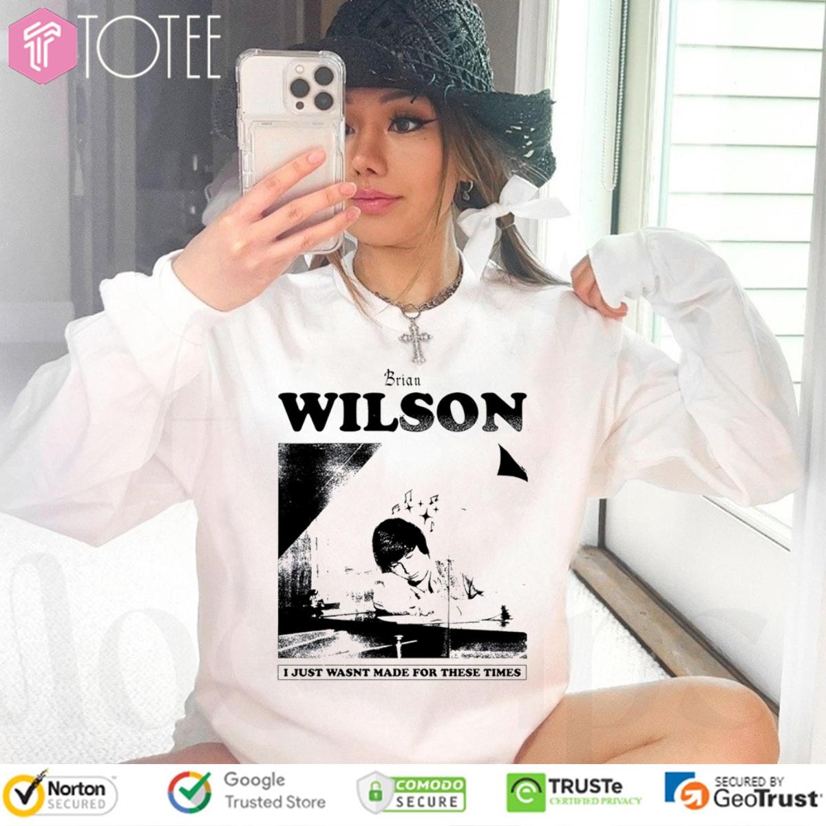 The Beach Boys Brian Wilson I Just Wasnt Made For These Times Long Sleeve